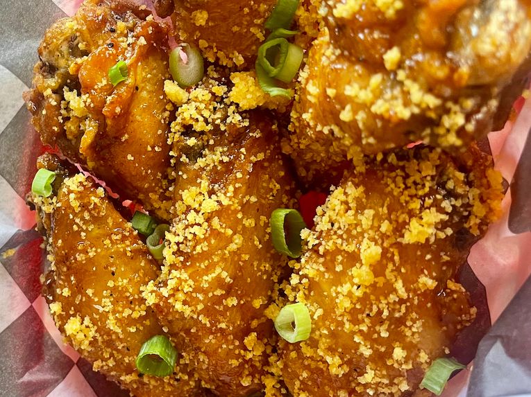 Hot Honey Cornbread Crunch