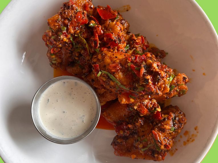 Calabrian Chili Crisp Wings