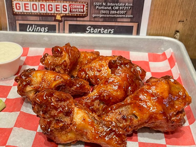 George's Smokehouse Wings