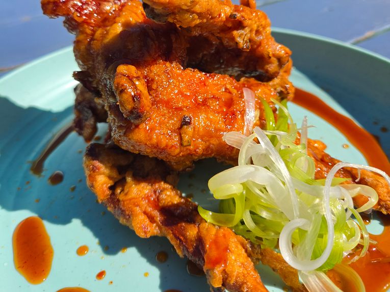 Lollipop Whole Wings with GO Sauce