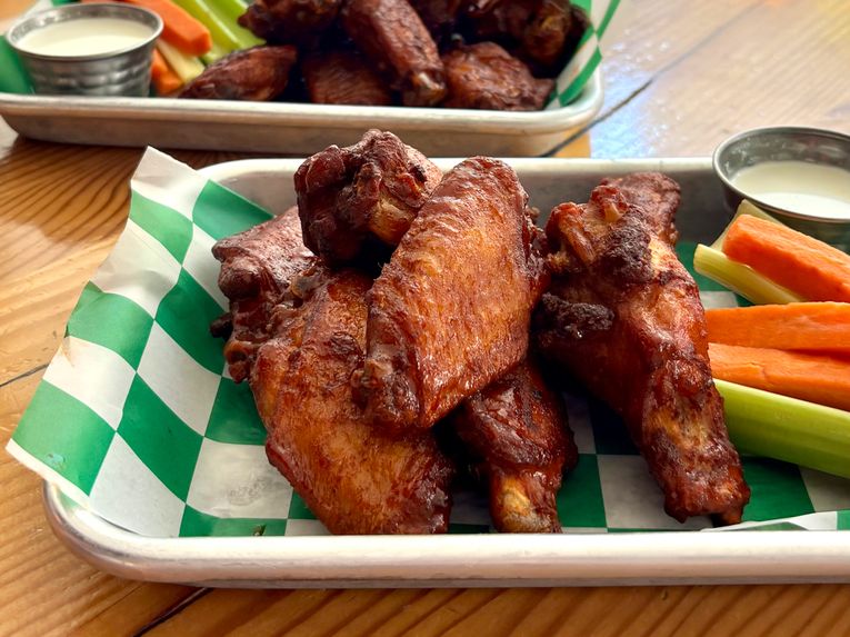 Peace, Love, and Spicy BBQ Wings